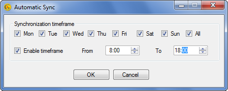 AweSync - General Settings
